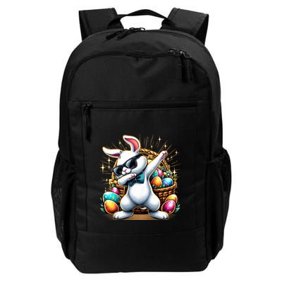 Dabbing Bunny Rabbit Easter Egg Hunting Backpack