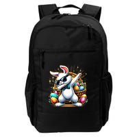 Dabbing Bunny Rabbit Easter Egg Hunting Backpack