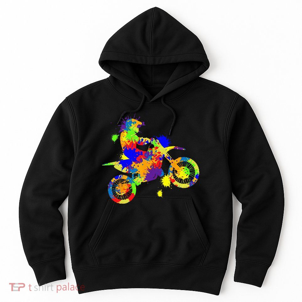 Dirt Bike Rider Motocross Enduro Dirt Biking Hoodie