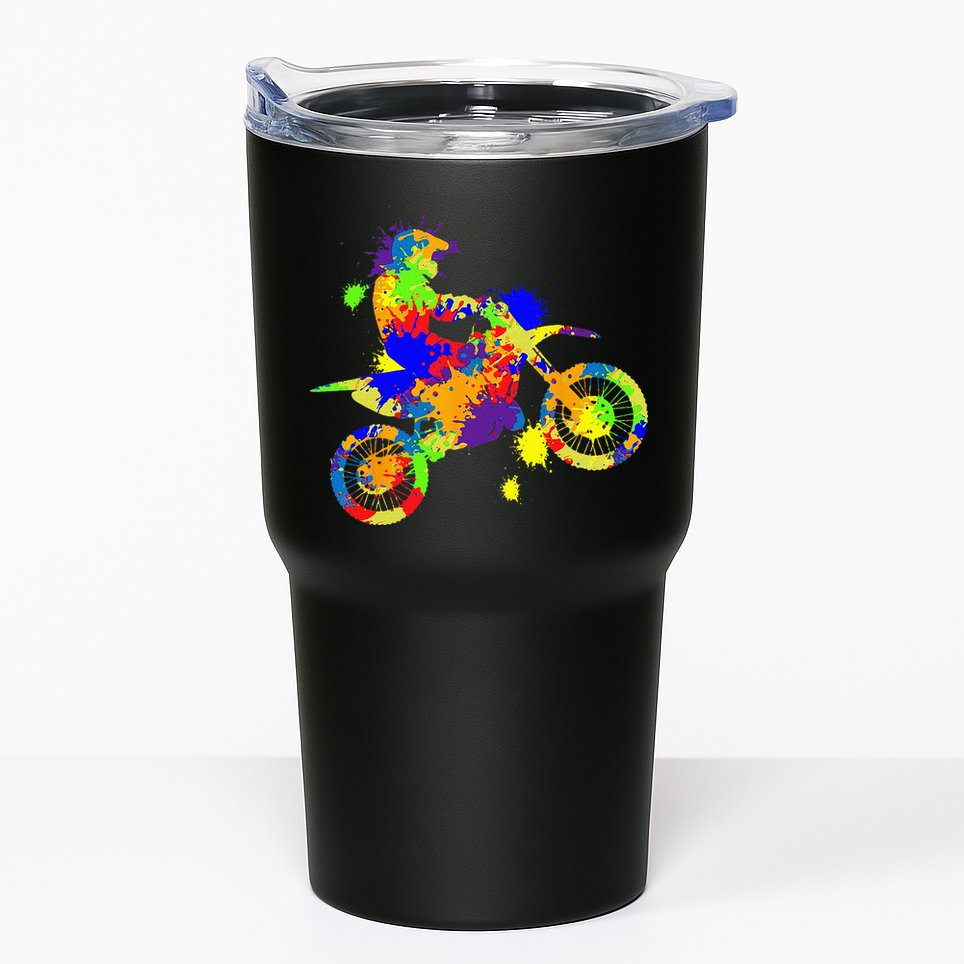 Dirt Bike Rider Motocross Enduro Dirt Biking Tumbler