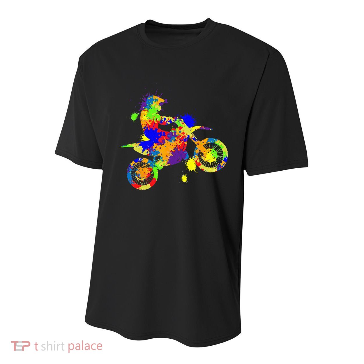 Dirt Bike Rider Motocross Enduro Dirt Biking Youth Performance Sprint T-Shirt