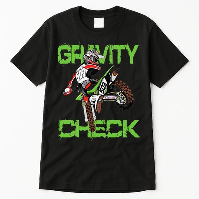 Dirt Bike Rider Motocross Tall T-Shirt