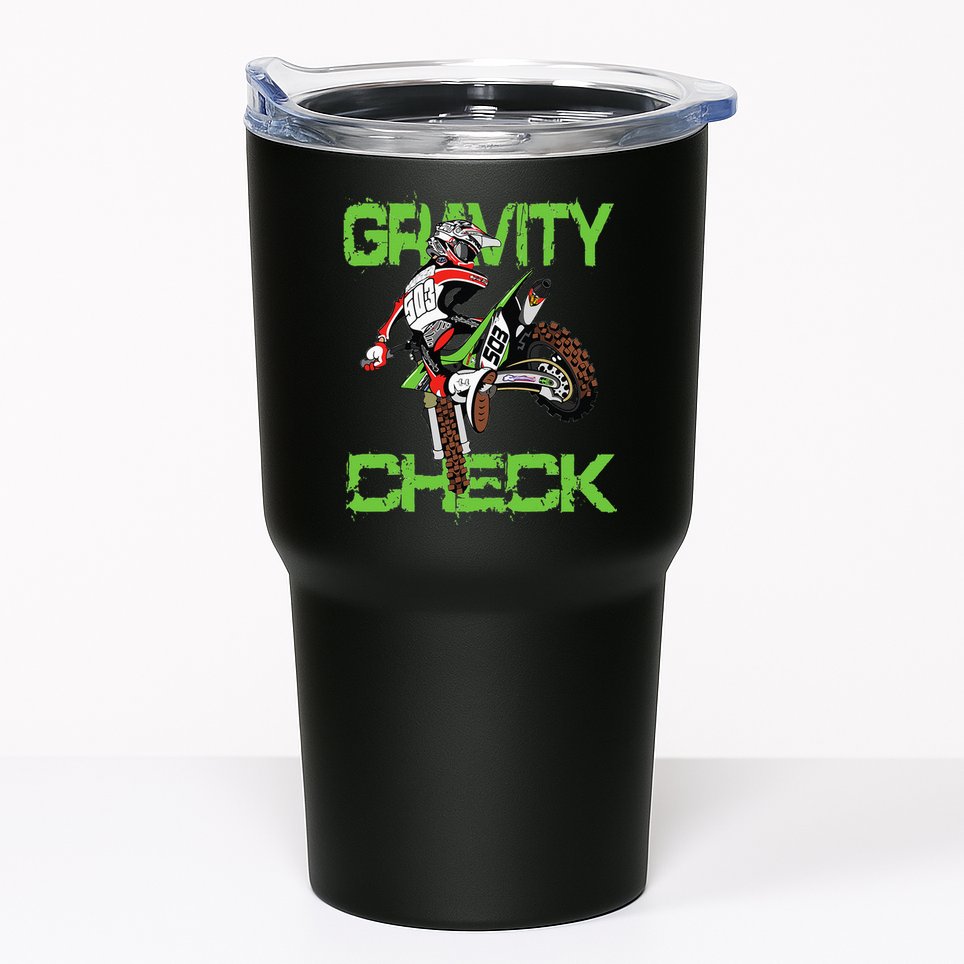 Dirt Bike Rider Motocross Tumbler