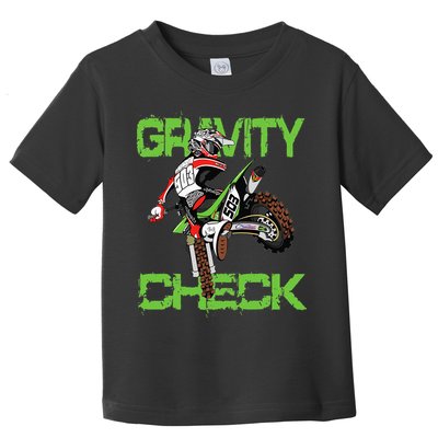 Dirt Bike Rider Motocross Toddler T-Shirt