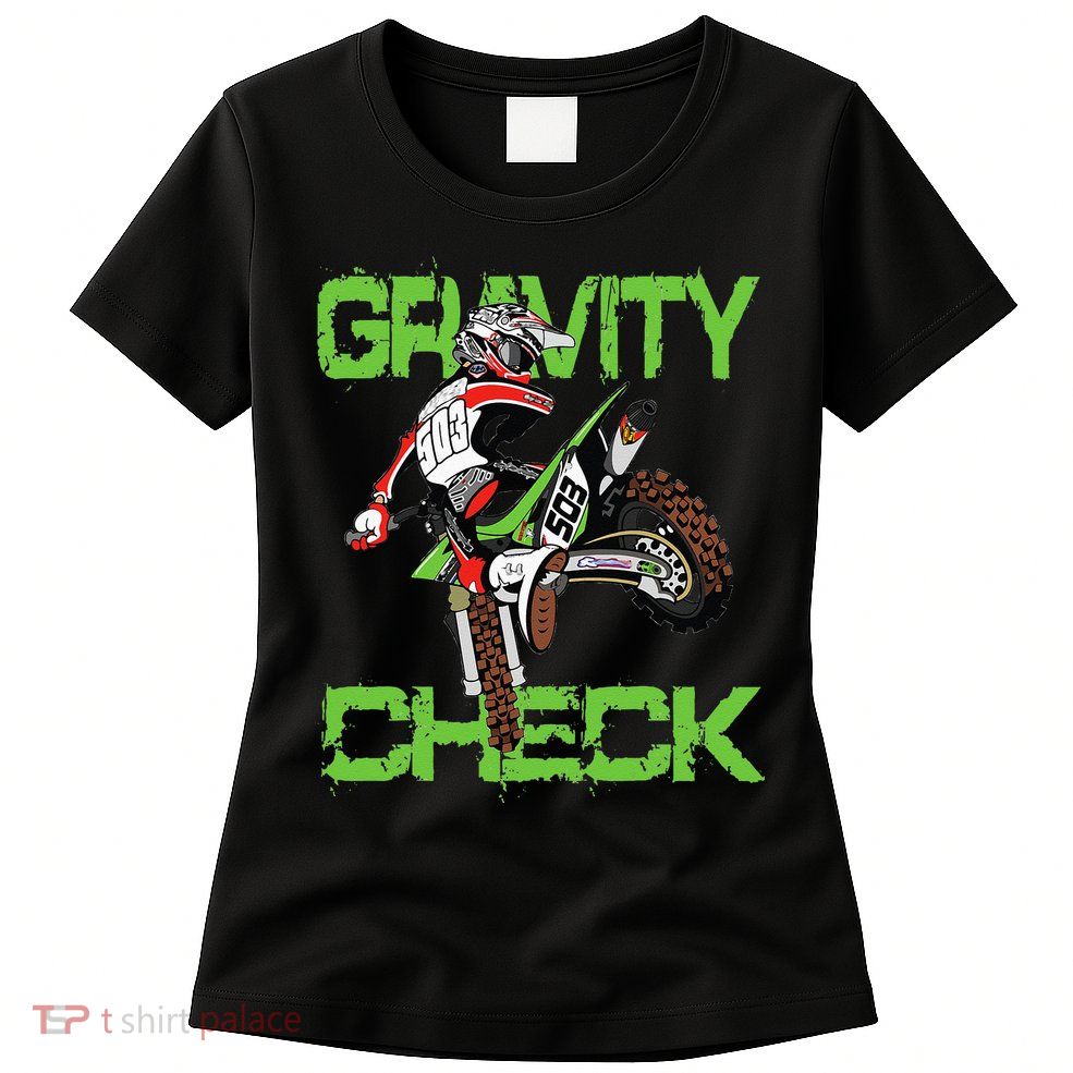 Dirt Bike Rider Motocross Womens T-Shirt