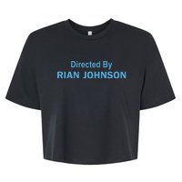 Directed By Rian Johnson Bella+Canvas Jersey Crop Tee