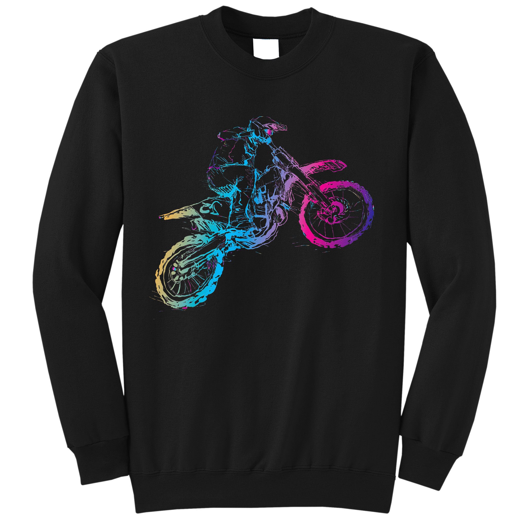 Dirt Bike Riding Motocross Lover Kids Motorcycle Rider Sweatshirt