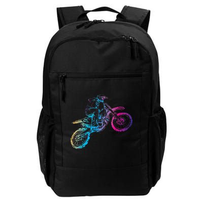 Dirt Bike Riding Motocross Lover Kids Motorcycle Rider Backpack
