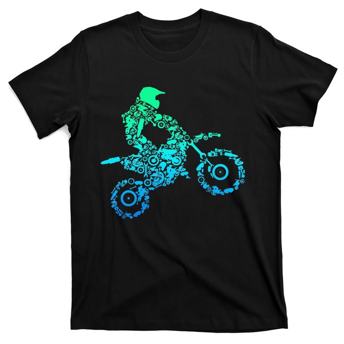 Dirt Bike Rider Motocross Enduro Dirt Biking Gift T-Shirt