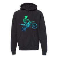 Dirt Bike Rider Motocross Enduro Dirt Biking Gift Premium Hoodie