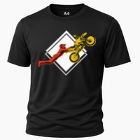 Dirt Bike Riding MX Motocross Supercross Cooling Performance Crew T-Shirt