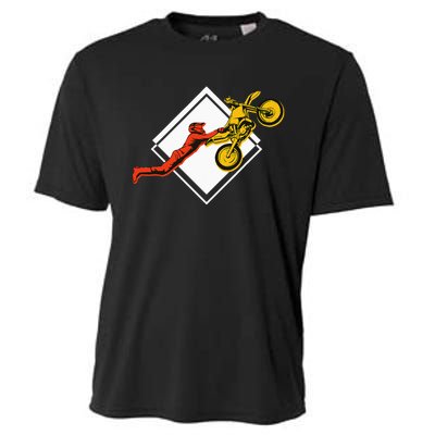 Dirt Bike Riding MX Motocross Supercross Cooling Performance Crew T-Shirt