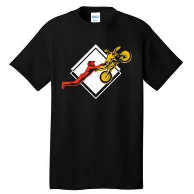 Dirt Bike Riding MX Motocross Supercross Tall T-Shirt