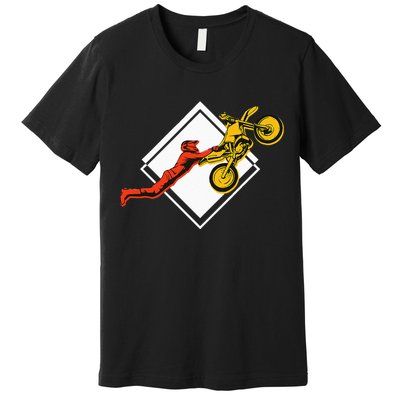 Dirt Bike Riding MX Motocross Supercross Premium T-Shirt