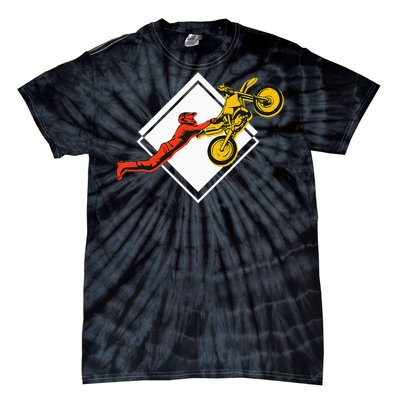 Dirt Bike Riding MX Motocross Supercross Tie-Dye T-Shirt