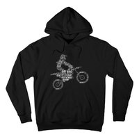 Dirt Bike Rider Motocross Enduro Dirt Biking Hoodie