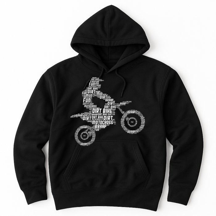 Dirt Bike Rider Motocross Enduro Dirt Biking Hoodie