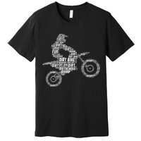 Dirt Bike Rider Motocross Enduro Dirt Biking Premium T-Shirt