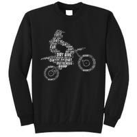 Dirt Bike Rider Motocross Enduro Dirt Biking Tall Sweatshirt