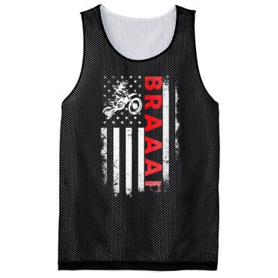 Dirt Bike Racing Usa Us American Flag Botocross Mesh Reversible Basketball Jersey Tank