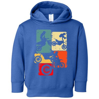 Dirt Bike Rider Motocross Enduro Dirt Biking Toddler Hoodie
