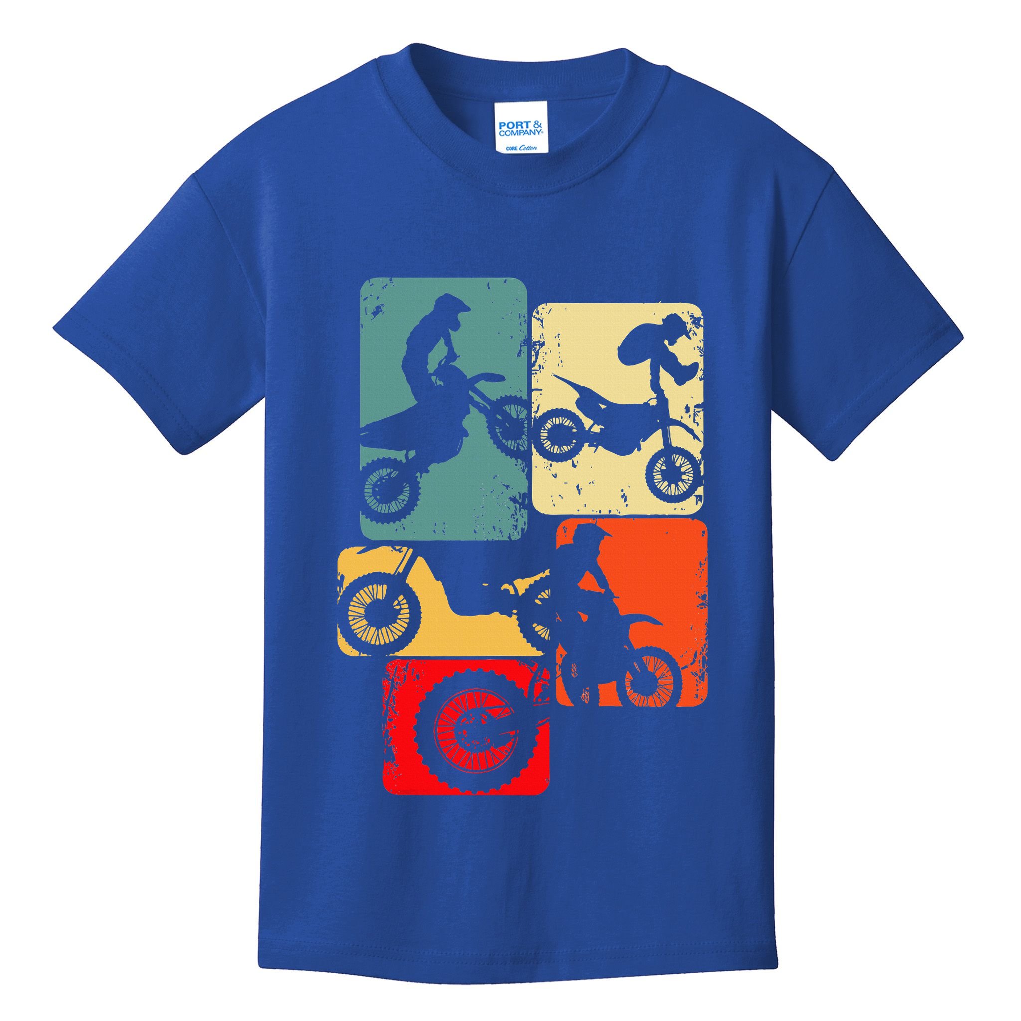 Dirt Bike Rider Motocross Enduro Dirt Biking Kids T-Shirt
