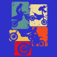 Dirt Bike Rider Motocross Enduro Dirt Biking Kids T-Shirt
