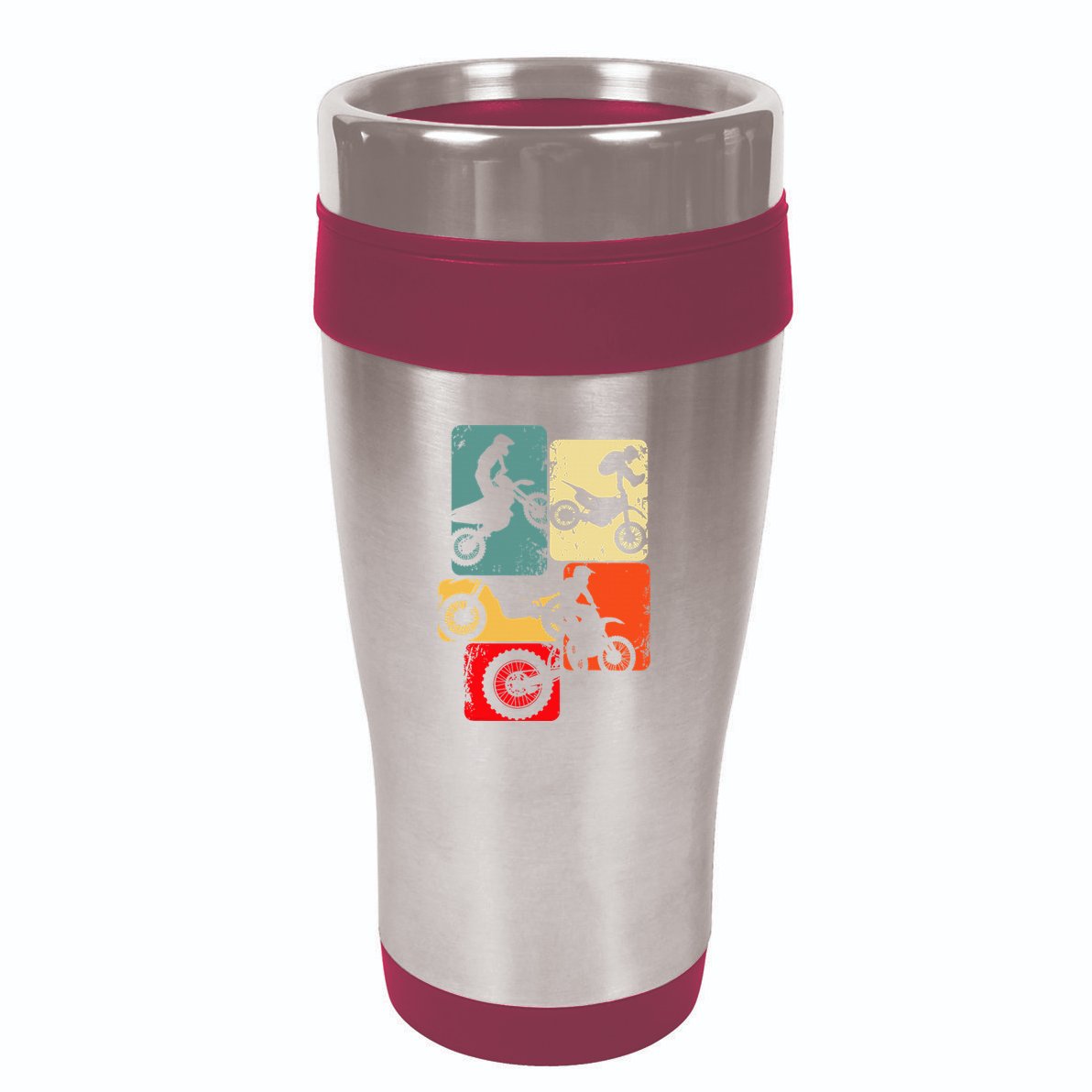 Dirt Bike Rider Motocross Enduro Dirt Biking 16oz Travel Tumbler