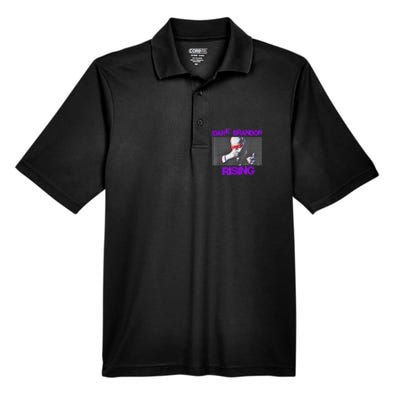 Dark Brandon Rising Saving America Political Men's Origin Performance Pique Polo