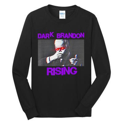 Dark Brandon Rising Saving America Political Tall Long Sleeve T-Shirt