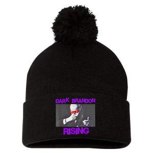 Dark Brandon Rising Saving America Political Pom Pom 12in Knit Beanie