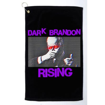 Dark Brandon Rising Saving America Political Platinum Collection Golf Towel