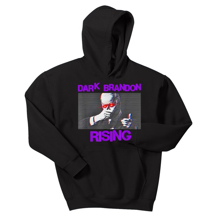 Dark Brandon Rising Saving America Political Kids Hoodie