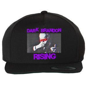 Dark Brandon Rising Saving America Political Wool Snapback Cap