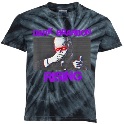 Dark Brandon Rising Saving America Political Kids Tie-Dye T-Shirt