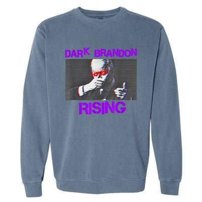 Dark Brandon Rising Saving America Political Garment-Dyed Sweatshirt