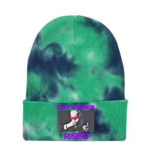 Dark Brandon Rising Saving America Political Tie Dye 12in Knit Beanie