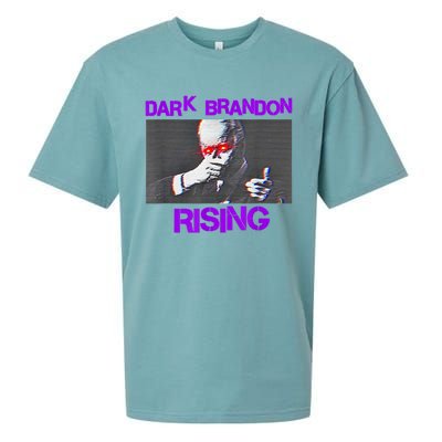 Dark Brandon Rising Saving America Political Sueded Cloud Jersey T-Shirt