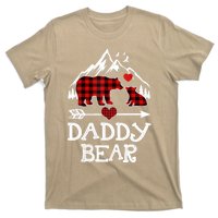 Daddy Bear , Red Buffalo Plaid Daddy Bear Pajama T T-Shirt