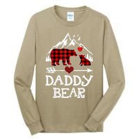 Daddy Bear , Red Buffalo Plaid Daddy Bear Pajama T Tall Long Sleeve T-Shirt