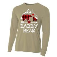 Daddy Bear , Red Buffalo Plaid Daddy Bear Pajama T Cooling Performance Long Sleeve Crew