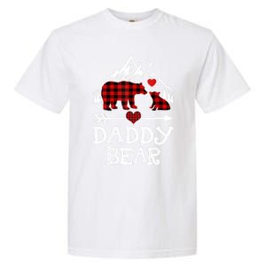 Daddy Bear , Red Buffalo Plaid Daddy Bear Pajama T Garment-Dyed Heavyweight T-Shirt