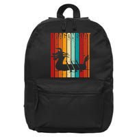 Dragon Boat Racing Dragon Boat Retro Paddling 16 in Basic Backpack