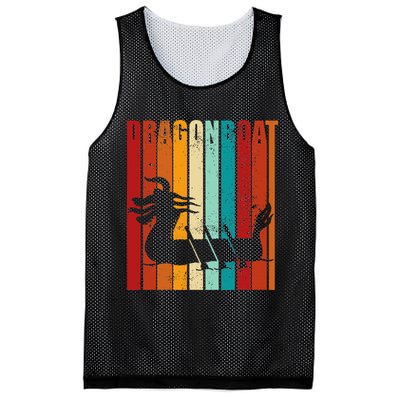 Dragon Boat Racing Dragon Boat Retro Paddling Mesh Reversible Basketball Jersey Tank