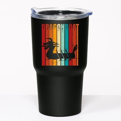 Dragon Boat Racing Dragon Boat Retro Paddling Tumbler