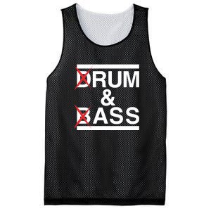 Drum & Bass Rum & Ass Funny Mesh Reversible Basketball Jersey Tank