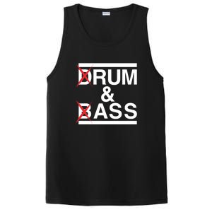 Drum & Bass Rum & Ass Funny PosiCharge Competitor Tank