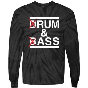 Drum & Bass Rum & Ass Funny Tie-Dye Long Sleeve Shirt