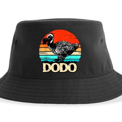 Dodo Bird Retro Sunset 70s & 80s Women And Men Sustainable Bucket Hat