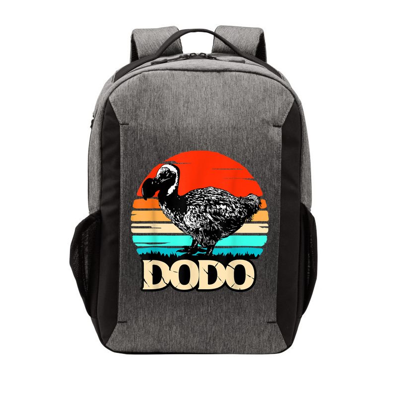 Dodo Bird Retro Sunset 70s & 80s Women And Men Vector Backpack